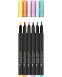 Fixy Black Edition, 6 barev, FABER-CASTELL 116453