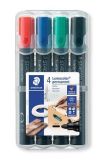 Permanentní popisovač Lumocolor 352, sada, 4 barvy, 2 mm, kuželový hrot, STAEDTLER