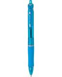 Kuličkové pero Acrobal, světle modrá, stiskací mechanismus, 0,25 mm, PILOT
