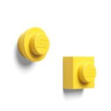 Magnet, žlutá, 2 různé tvary, LEGO 40101732