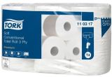 110317 Toaletní papír  Premium, extra bílý, systém T4, 3vrstvý, 35 m, TORK ,balení 6 ks