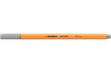 Liner Point 88, středně studená šedivá, 0,4 mm, STABILO