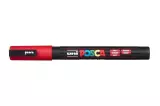 Akrylový popisovač Posca PC-3M, červená, 0,9-1,3 mm, UNI