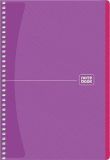 Spirálový sešit Notebook, mix, A5, čtverečkovaný, 80 listů, SHKOLYARYK