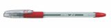 24163 Kuličkové pero Z-1, červená, 0,24 mm, s víčkem, ZEBRA