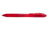 Gelové pero EnerGelX BL107, červená, 0,35 mm, stiskací mechanismus, PENTEL BL107-BX