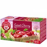 Čaj, ovocný, 20x2,5 g, TEEKANNE Sweet cherry