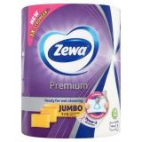 Papírové utěrky Premium Jumbo, role, 230 útržků, ZEWA