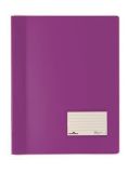 Desky s rychlovazačem DURALUX,  fialová, extra pevné, A4+, průsvitné, DURABLE 268012