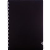 Blok BOBO Plastic s boční spirálou - A4 / linka