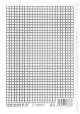 Podložka do sešitů A4 papírová - linka / čtvereček