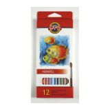 Pastelky Koh-i-noor Aquarel školní / 12ks