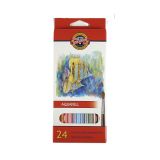 Pastelky Koh-i-noor Aquarel školní / 24ks