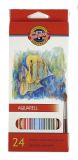 Pastelky Koh-i-noor Aquarel školní / 24ks