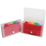 Spisovka s přihrádkami Crystal - 18 x 11 cm / 6 přihrádek