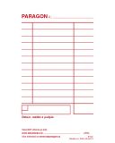 Paragon blok Baloušek 80 x 150 mm / nečíslovaný / 50 listů / ET005