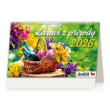 Kalendář stolní čtrnáctidení Zdraví z přírody / S30