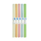 Krepový papír - sada 10 ks / perleťový mix