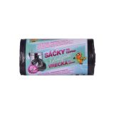 Pytle do koše Vipor Top - 60x70cm / 60l / 10my / 50ks / černá / extra pevné