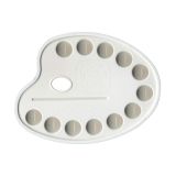 Paleta plastová - bílá