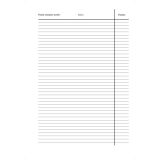 MSK 7400401 stavební a montážní deník 3 x 20 listů NCR A4