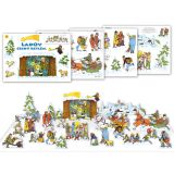 Vánoční betlém - Josef Lada vystřihovánky