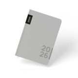 Diář PASTELINi - A5 / denní / šedá