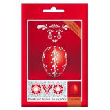 Prášková barva na vajíčka OVO® - červená