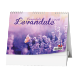 Kalendář stolní - Levandule / BSV5