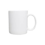 Porcelánový hrnek - 315 ml / bílá