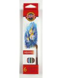 Pastelky Koh-i-noor Aquarel školní / 6ks