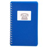 Telefonní záznamník se spirálou BOBO - modrá