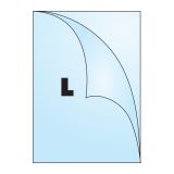 Zakládací obal Concorde - tvar L / A4 matný / 90 my / 100 ks