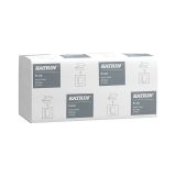 Papírové ručníky skládané Z-Z Katrin Plus bílé / 1-vrstvé / 300 ks