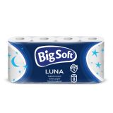 Papír toaletní Big Soft Luna 3-vrstvý / 8 ks