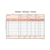 Optys 1087 příjemka - převodka - výdejka 100 listů NCR A5