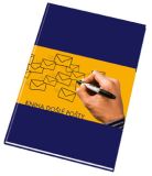 Kniha došlé pošty - pevné desky - A4 / 96 listů