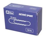 Aktové spony Economy - 75 mm / 50 ks