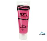 Akrylová barva LUMA - METAL / 75 ml / červená