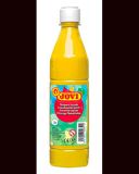 Tekuté temperové barvy JOVI PREMIUM v lahvi - 500 ml / žlutá