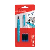 Plnicí pero Concorde Punto - barevný mix