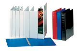 Pořadač Esselte A4 kroužkový prezentační 4 - kroužek 3,8 cm / bílá