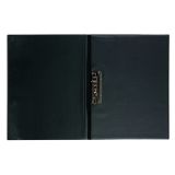 Desky A4 s rychlosvorkou u hřbetu - černá