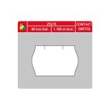Etikety do etiketovacích kleští - 25 x 16 mm Contact / bílá