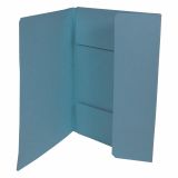 Odkládací mapy 253 EKONOMY - se třemi chlopněmi - modrá