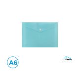 Spisové desky s drukem LUMA - A6 / pastelová modrá