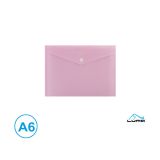Spisové desky s drukem LUMA - A6 / pastelová růžová