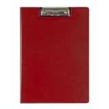 Dvojdeska A4 s klipem - červená
