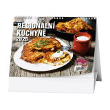 Kalendář stolní obrázkový Regionální kuchyně / BSD14