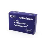 Dopisní spony Economy - 25 mm / 100 ks